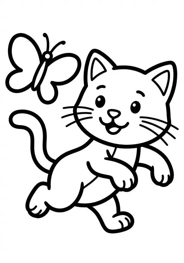 Tatzendruck: Ein großer Pfotenabdruck – simpel und doch unverkennbar Katze.