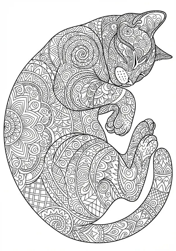 Wächter der Mystik: Eine ägyptisch anmutende Katze, geschmückt mit Symbolen und Ornamenten vor einem Torbogen.