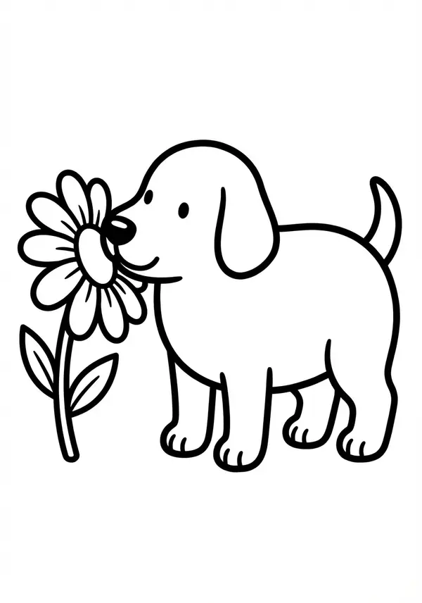 Eine einfache Hundehütte