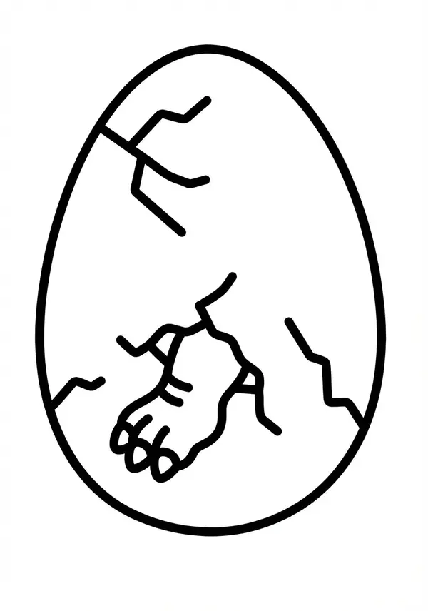 Ein rennender Velociraptor