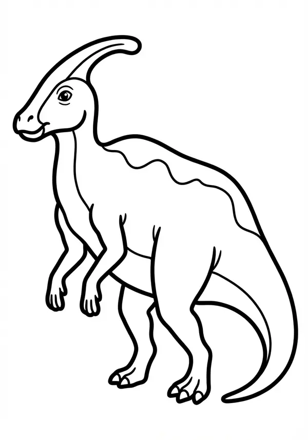 Ein Baby-Dinosaurier, der aus einem Ei schlüpft