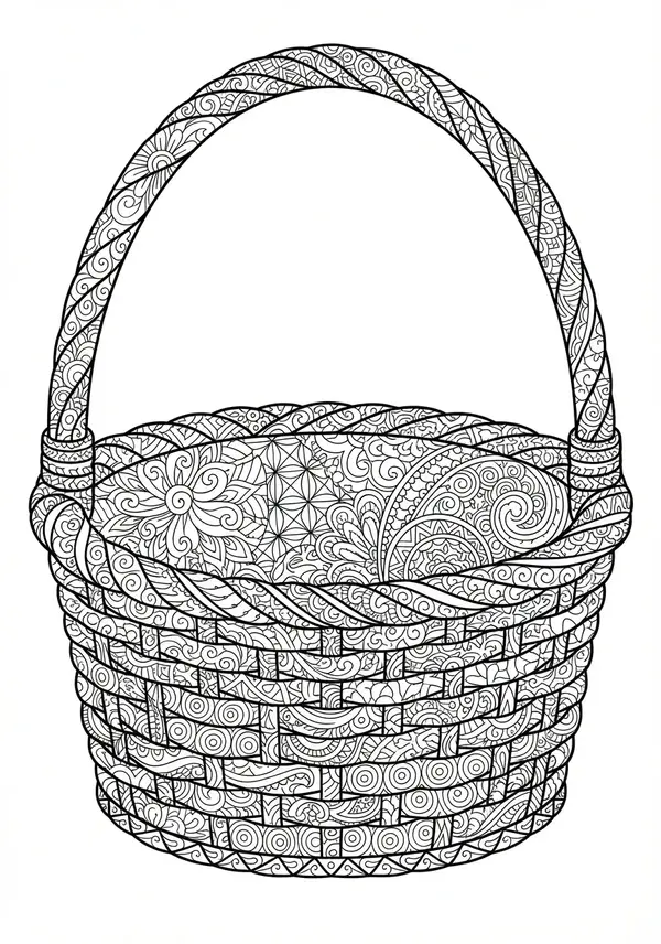 Schlüpf-Moment: Küken mit Zentangle-Gefieder brechen aus einer Eierschale, die selbst wie zerbrochenes Porzellan gemustert ist.