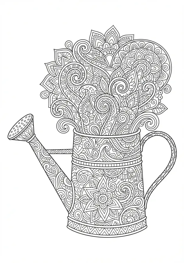 Klang von Ostern: Eine verzierte Kirchenglocke mit Bändern und Blumen, deren Metalloberfläche fein geätzte Muster zeigt.