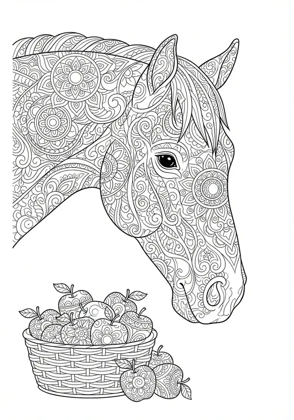 Waldgeist: Ein Einhorn im dichten Blätterwerk, fast unsichtbar getarnt durch die komplexen organischen Strukturen seiner Umgebung.