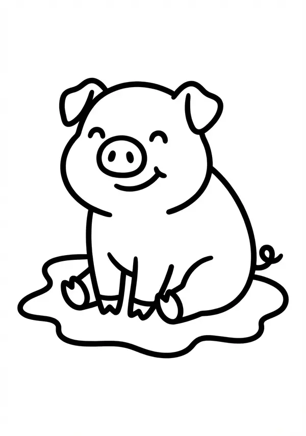 Eine schwimmende Ente