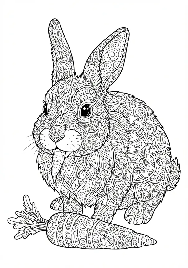 Eine weise Eule, die majestätisch thront, ihre Federn akribisch mit unzähligen ineinandergreifenden Zentangle-Mustern dargestellt, jede Feder spitze ein winziges abstraktes Design, ihre großen, ausdrucksstarken Augen gefüllt mit konzentrischen Kreisen und reflektierenden Details.